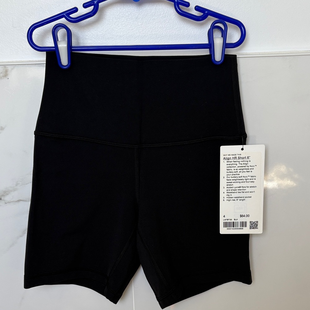 Lululemon Align HR Short 6” size 4